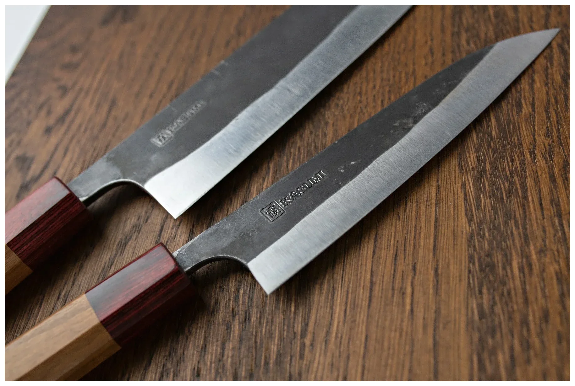 BLACK HAMMER Nóż japoński Santoku 16,5 cm  / KASUMI