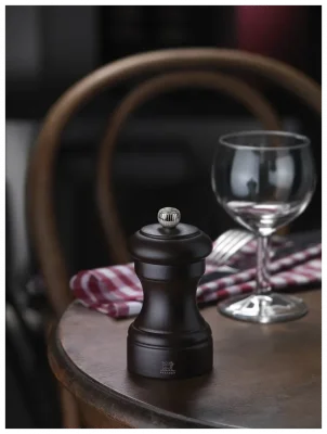 BISTRO Młynek do soli 10 cm czekoladowy / PEUGEOT