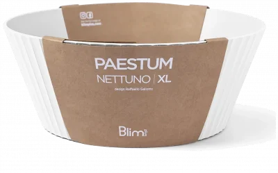 NETTUNO Misa 30 cm krystaliczny biały / BLIM PLUS