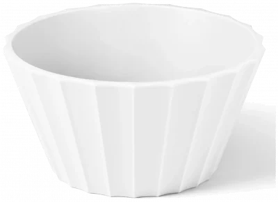 HERA Misa 11 cm krystaliczny biały / BLIM PLUS