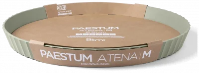 ATENA Półmisek okrągły 30 cm średnia leśna zieleń / BLIM PLUS