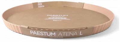 ATENA Półmisek okrągły 40 cm morela / BLIM PLUS