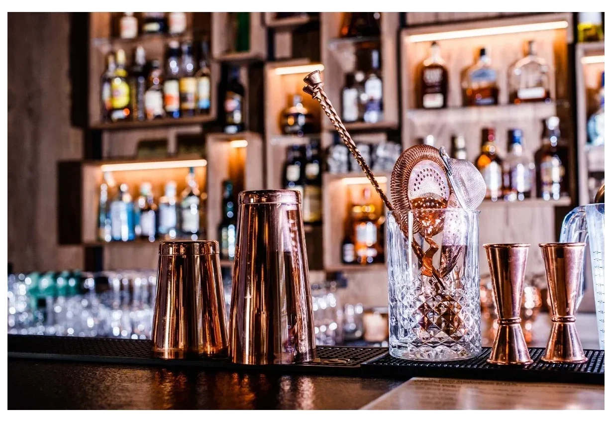 Miarka barmańska japońska 25-50 ml miedziana  / BAR PROFESSIONAL