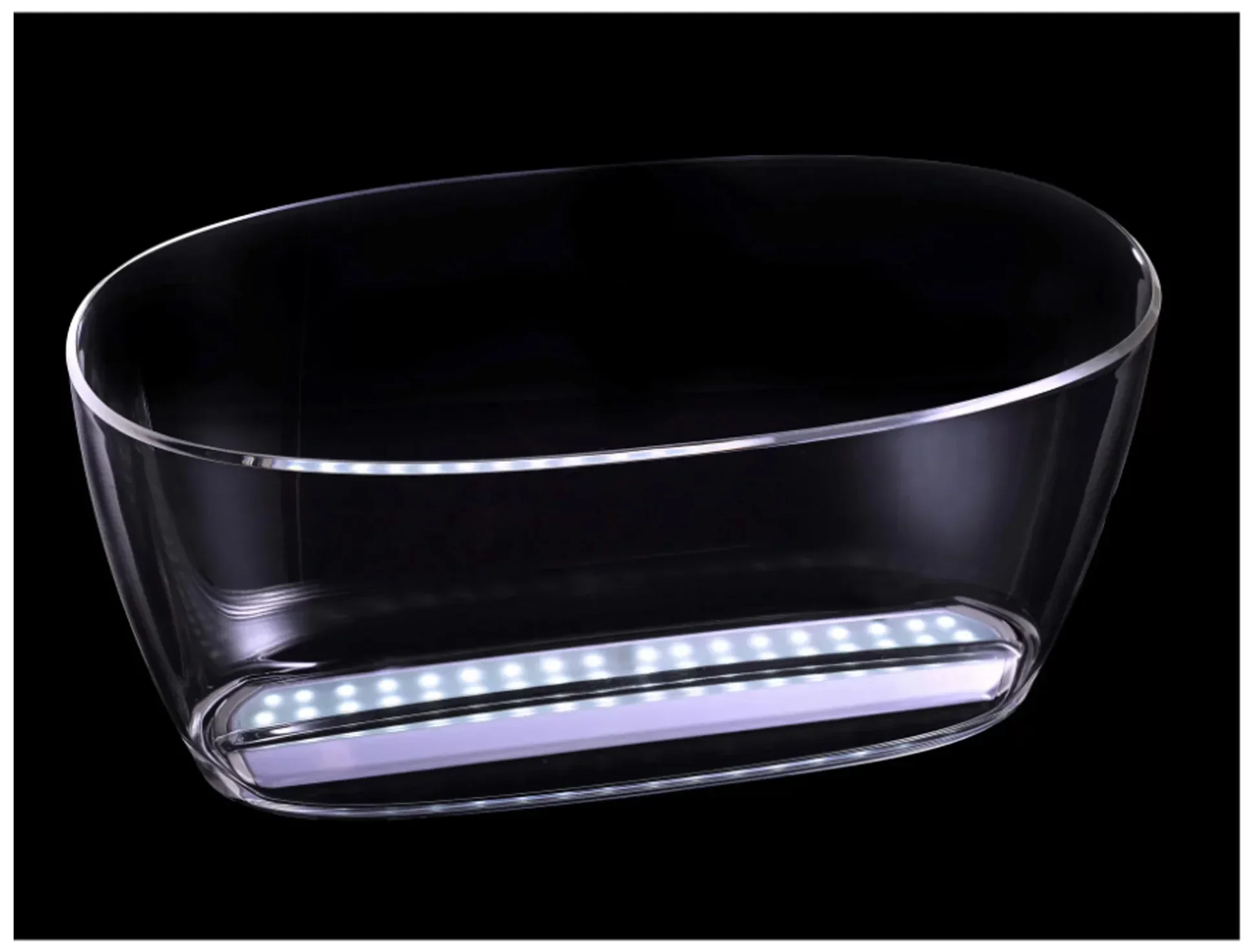 Cooler do wina i szampana 48 cm akrylowy  / BAR PROFESSIONAL