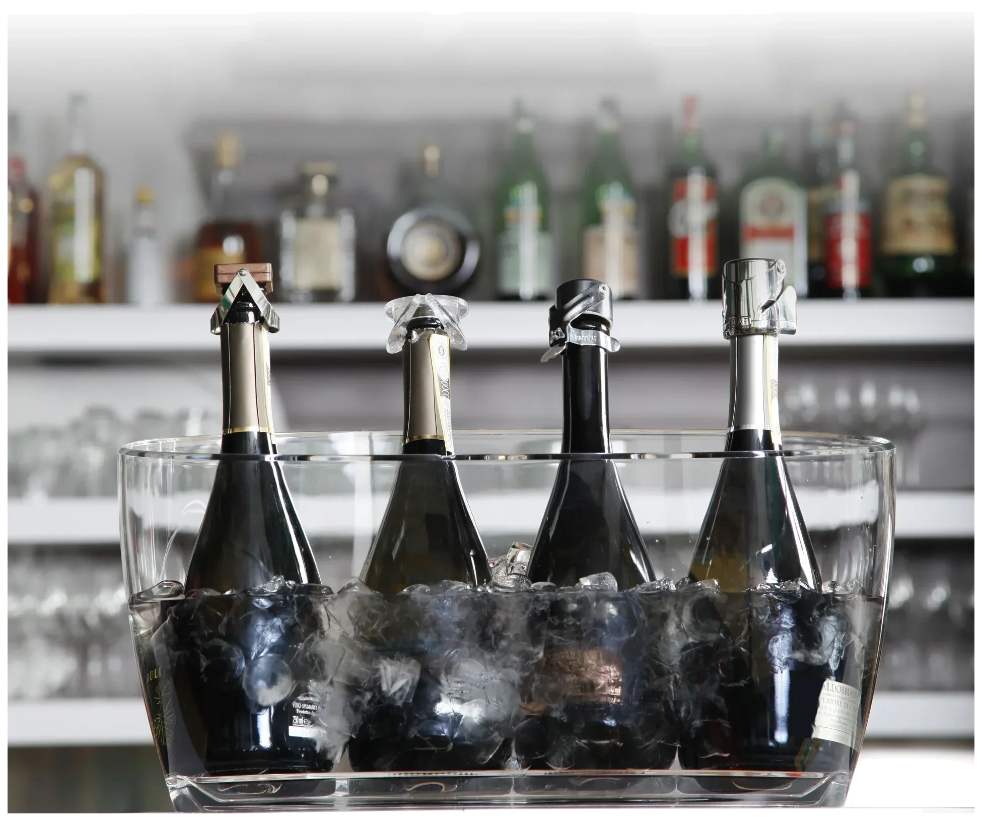 Cooler do wina i szampana 48 cm akrylowy  / BAR PROFESSIONAL