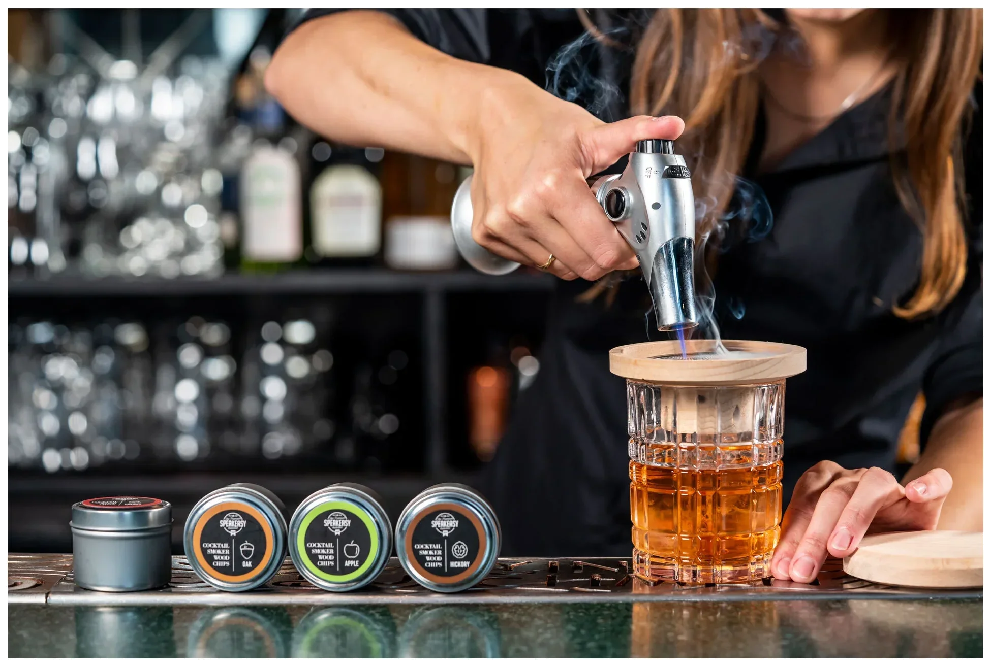 Zestaw do aromatyzowania koktajli / BAR PROFESSIONAL