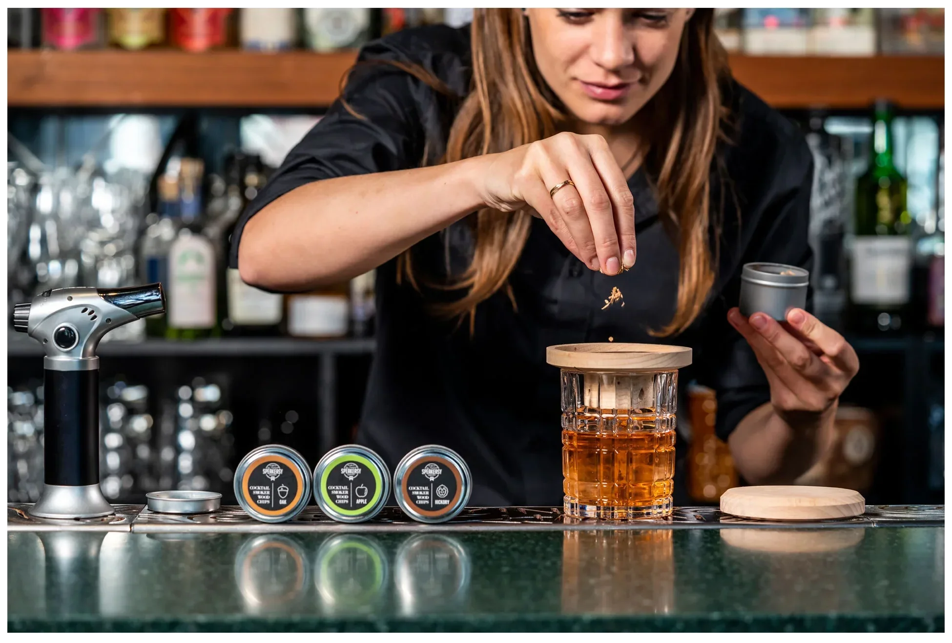 Zestaw do aromatyzowania koktajli / BAR PROFESSIONAL