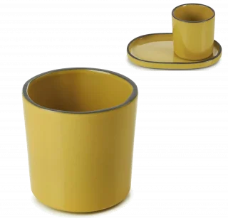 CARACTERE Filiżanka do espresso 80 ml Kurkuma / REVOL