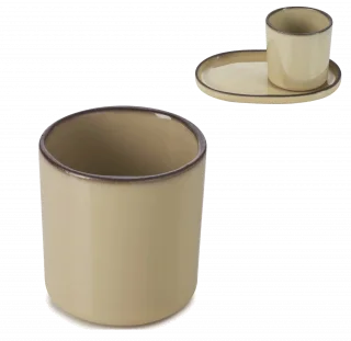 CARACTERE Filiżanka do espresso 80 ml Gałka muszkatołowa / REVOL