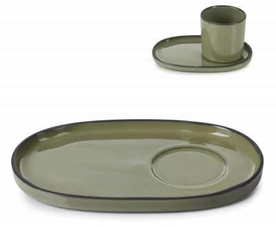 CARACTERE Spodek 13 x 8 cm Kardamon / REVOL