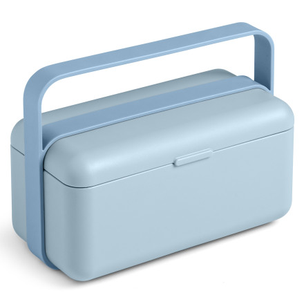 BAULETTO Lunchbox niski jasny oceaniczny / BLIM PLUS