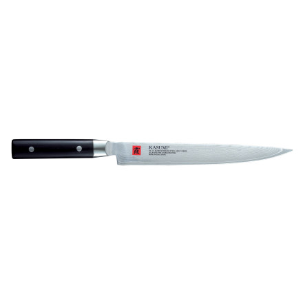 DAMASCUS Nóż japoński Slicer dł. 24 cm ze stali damasceńskiej / KASUMI