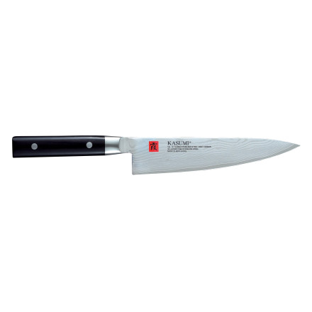 DAMASCUS Nóż japoński Chef szefa kuchni dł. 20 cm ze stali damasceńskiej/ KASUMI