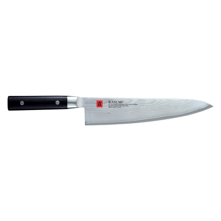 DAMASCUS Nóż japoński Chef szefa kuchni dł. 24 cm ze stali damasceńskiej/ KASUMI
