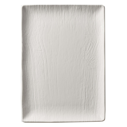 ARBORESCENCE Talerz prostokątny 32 x 23 cm biały / REVOL