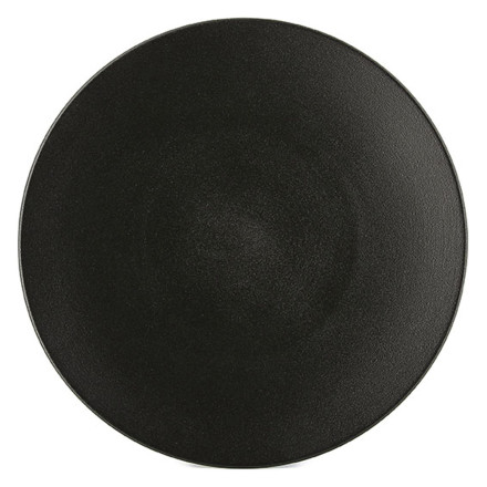 EQUINOXE Talerz płaski 28 cm czarny / REVOL
