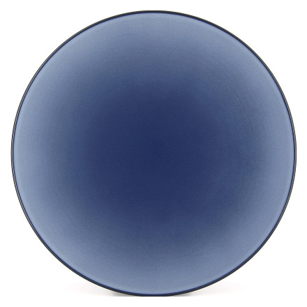 EQUINOXE Talerz płaski 26 cm niebieski / REVOL