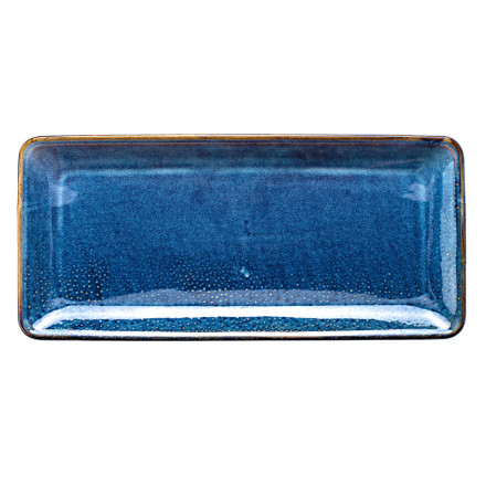 DEEP BLUE Półmisek prostokątny 35,5x16,5 cm / VERLO