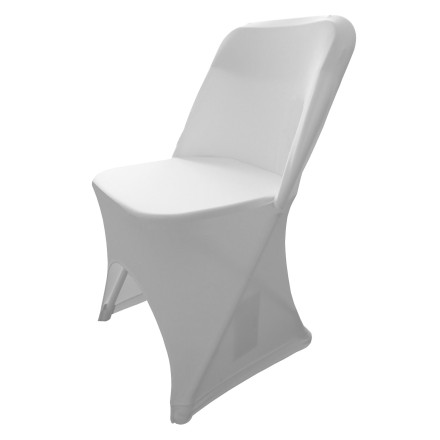 Pokrowiec na krzesło biały / VERLO