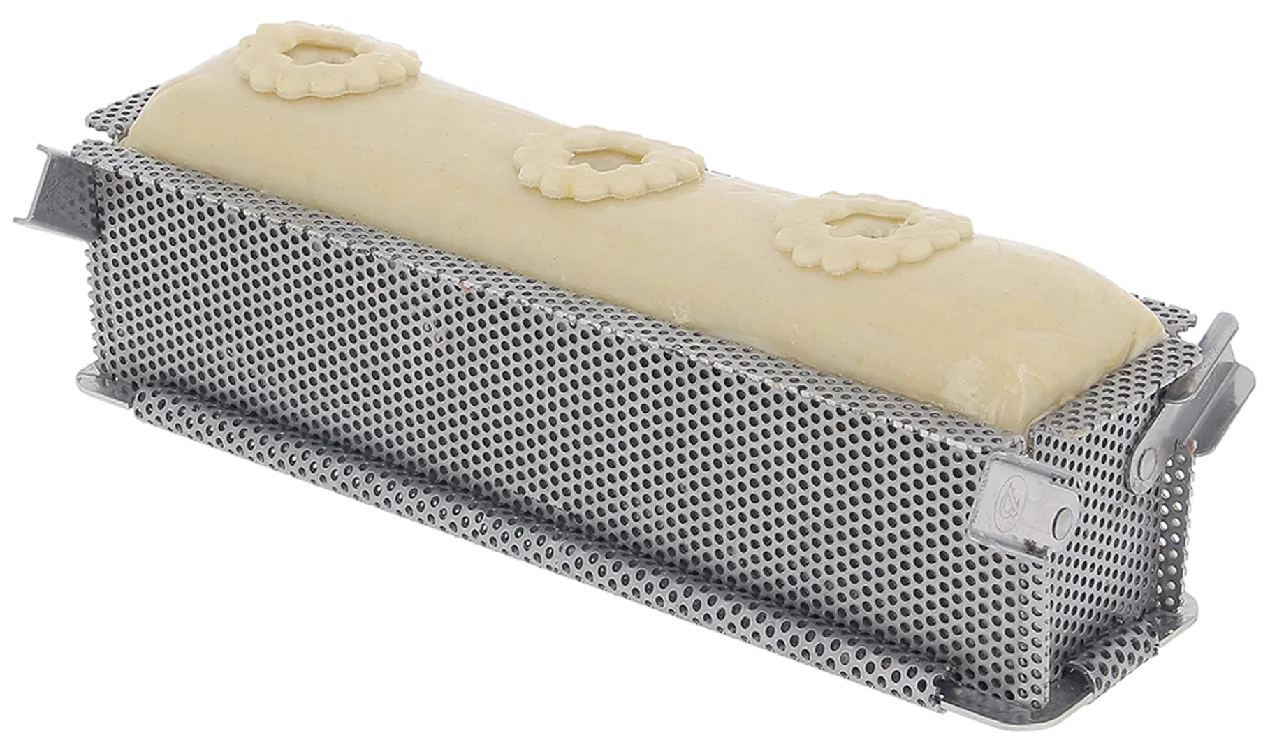 GEOFORME Forma perforowana do pieczenia 48 x 9 x 8,5 cm / DE BUYER