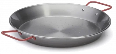 DE BUYER Patelnia ze stali węglowej LA LYONNAISE 32 cm
