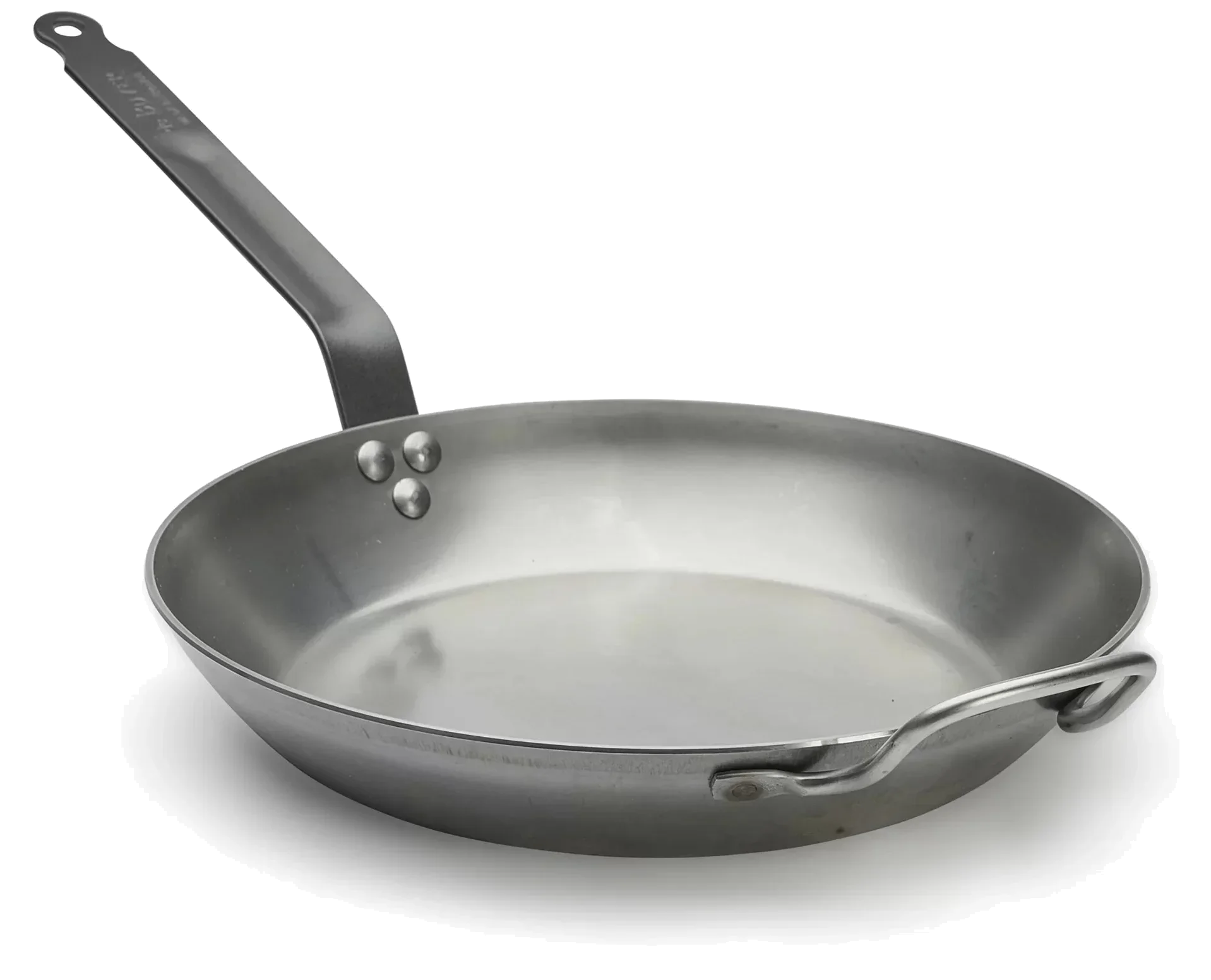 Patelnia okrągła 32 cm CARBONE PLUS - DE BUYER