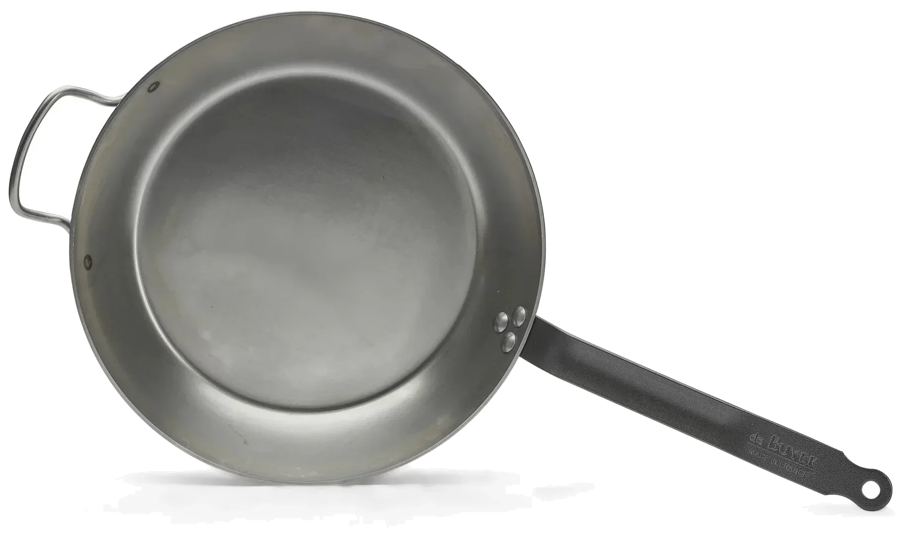 Patelnia okrągła 32 cm CARBONE PLUS - DE BUYER