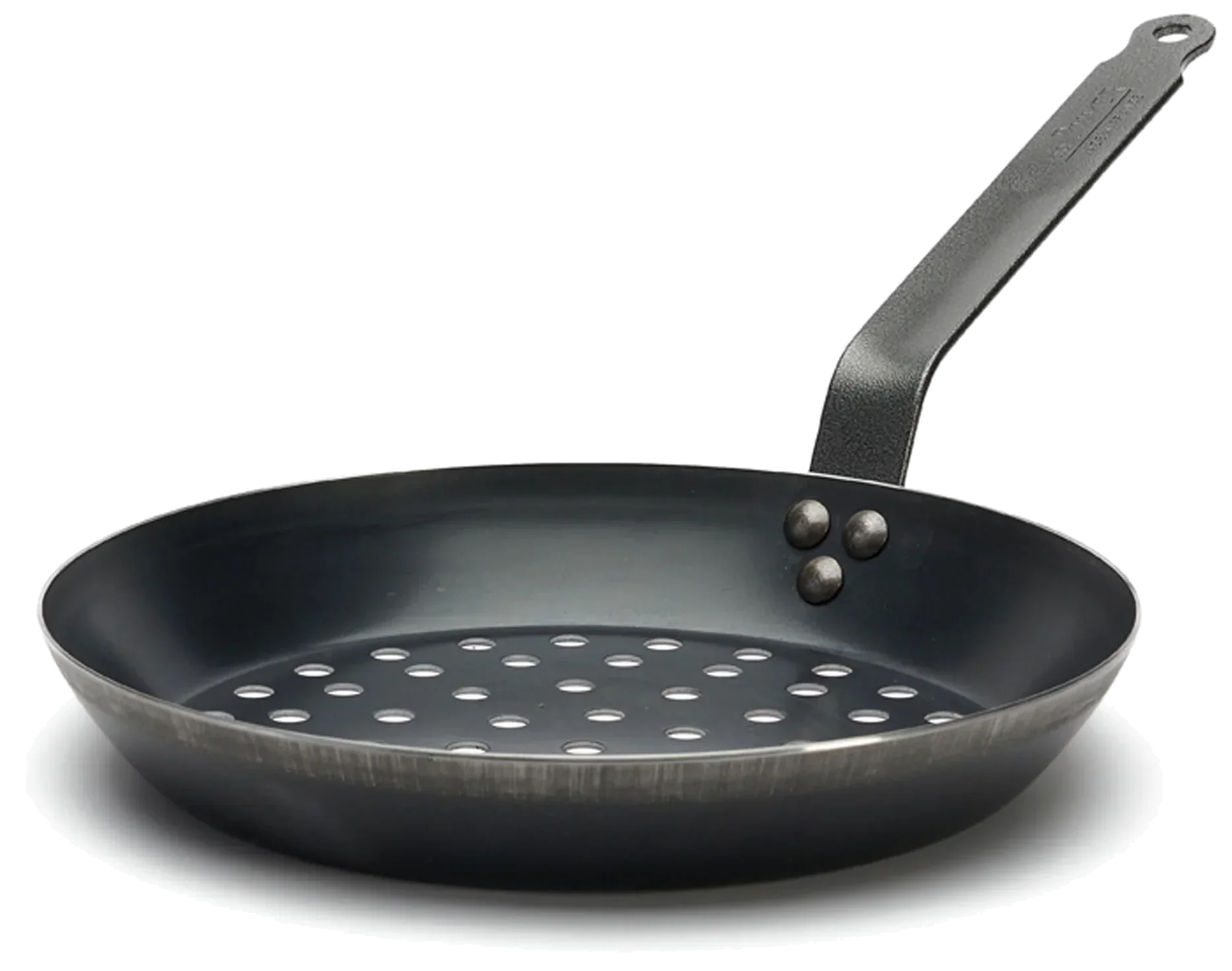 DE BUYER Patelnia perforowana do warzyw #OUTDOOR śr. 28 cm