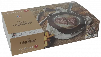 MINERAL B Zestaw do steków / DE BUYER