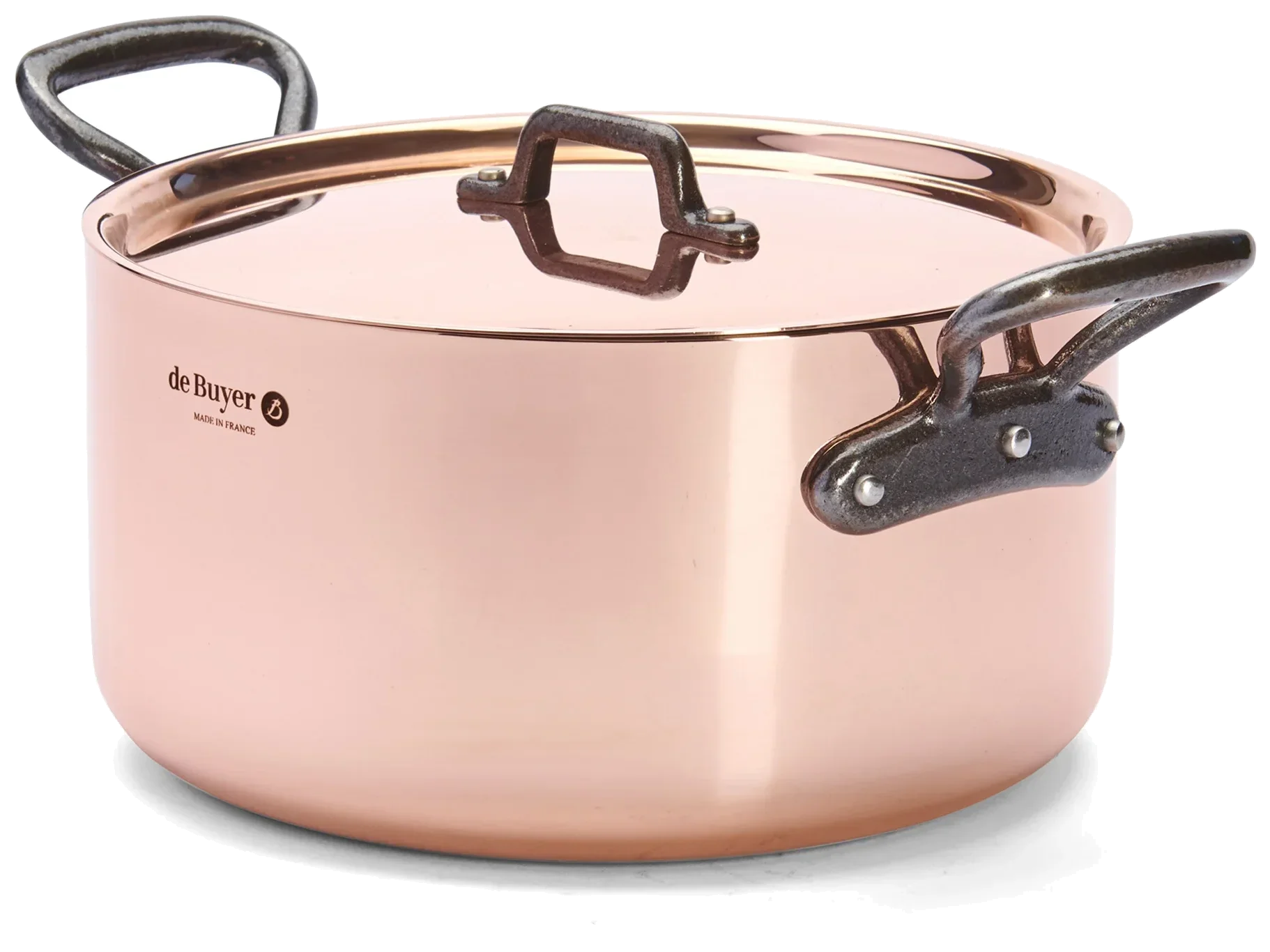 INOCUIVRE TRADITION Garnek z pokrywką 5,4 l / DE BUYER / DE BUYER