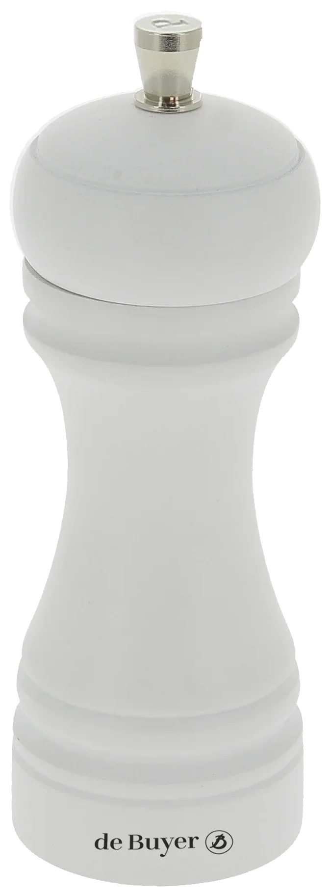 JAVA Młynek do pieprzu 14 cm biały matowy / DE BUYER