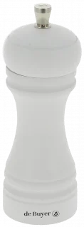 JAVA Młynek do pieprzu 14 cm biały matowy / DE BUYER