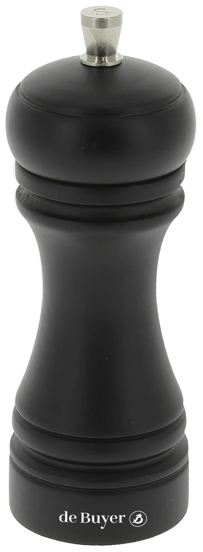 JAVA Młynek do pieprzu 14 cm czarny matowy / DE BUYER