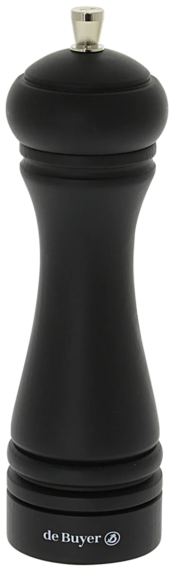 JAVA Młynek do pieprzu 18 cm czarny matowy / DE BUYER