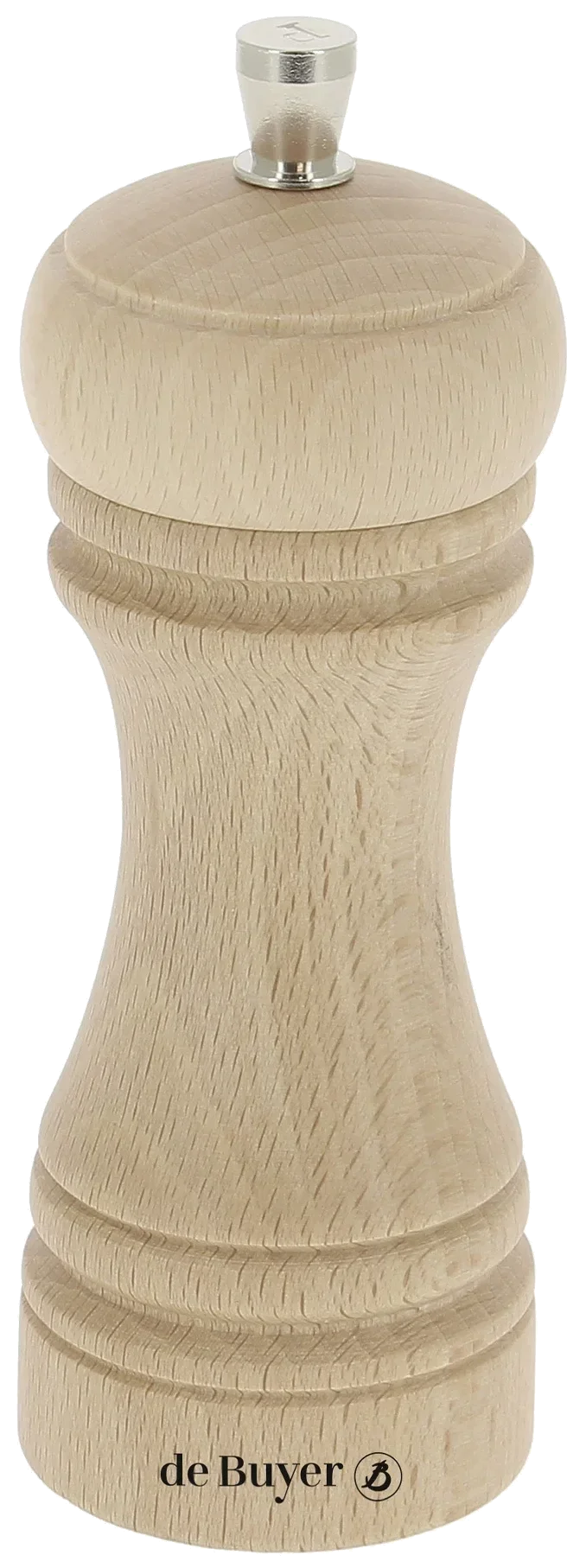 JAVA Młynek do soli 14 cm naturalny / DE BUYER