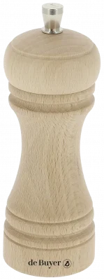 JAVA Młynek do soli 14 cm naturalny / DE BUYER