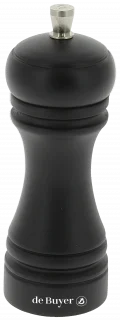 JAVA Młynek do soli 14 cm ciemny brąz / DE BUYER