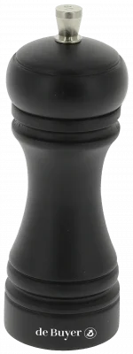 JAVA Młynek do soli 14 cm ciemny brąz / DE BUYER