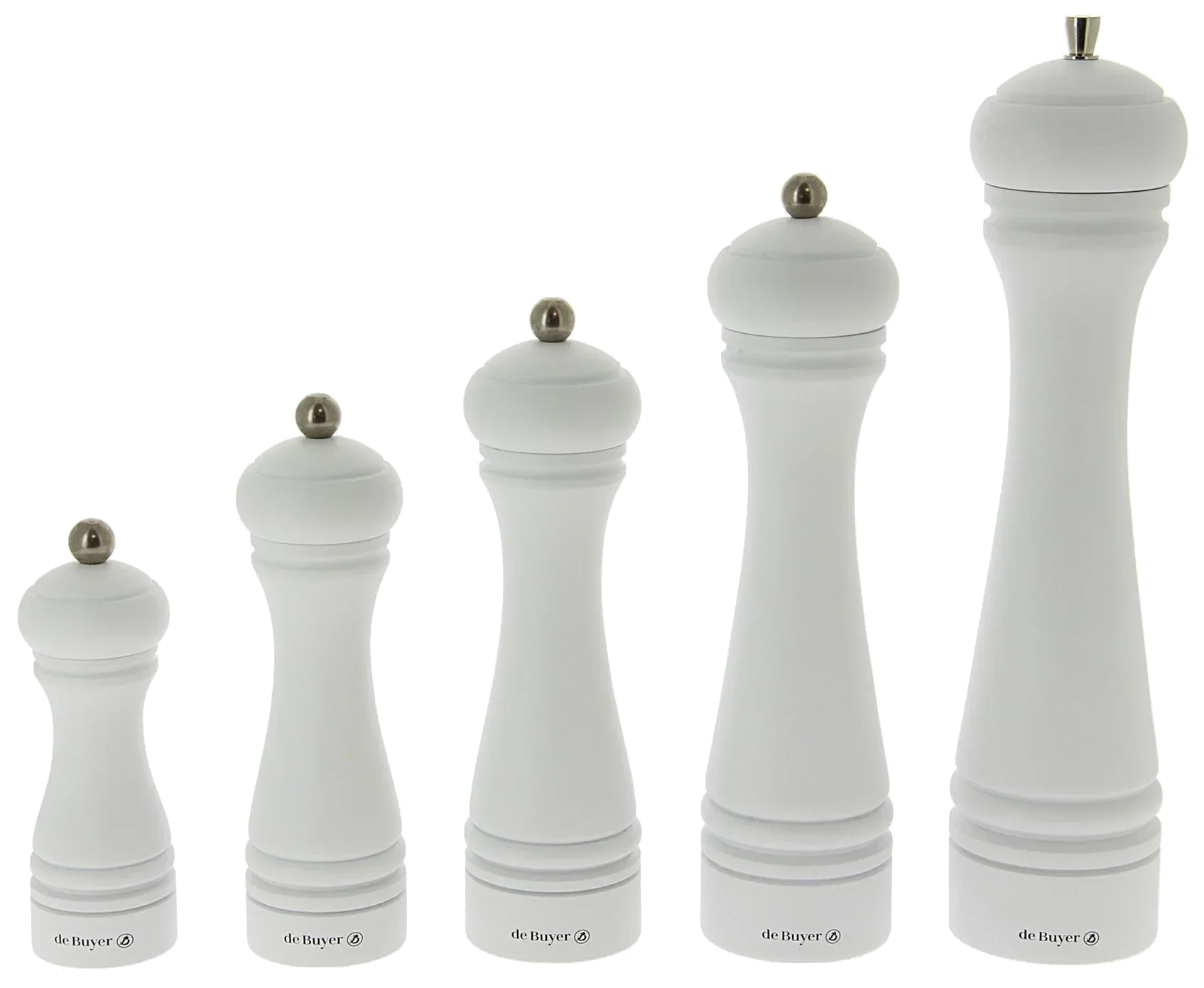 JAVA Młynek do pieprzu 18 cm biały matowy