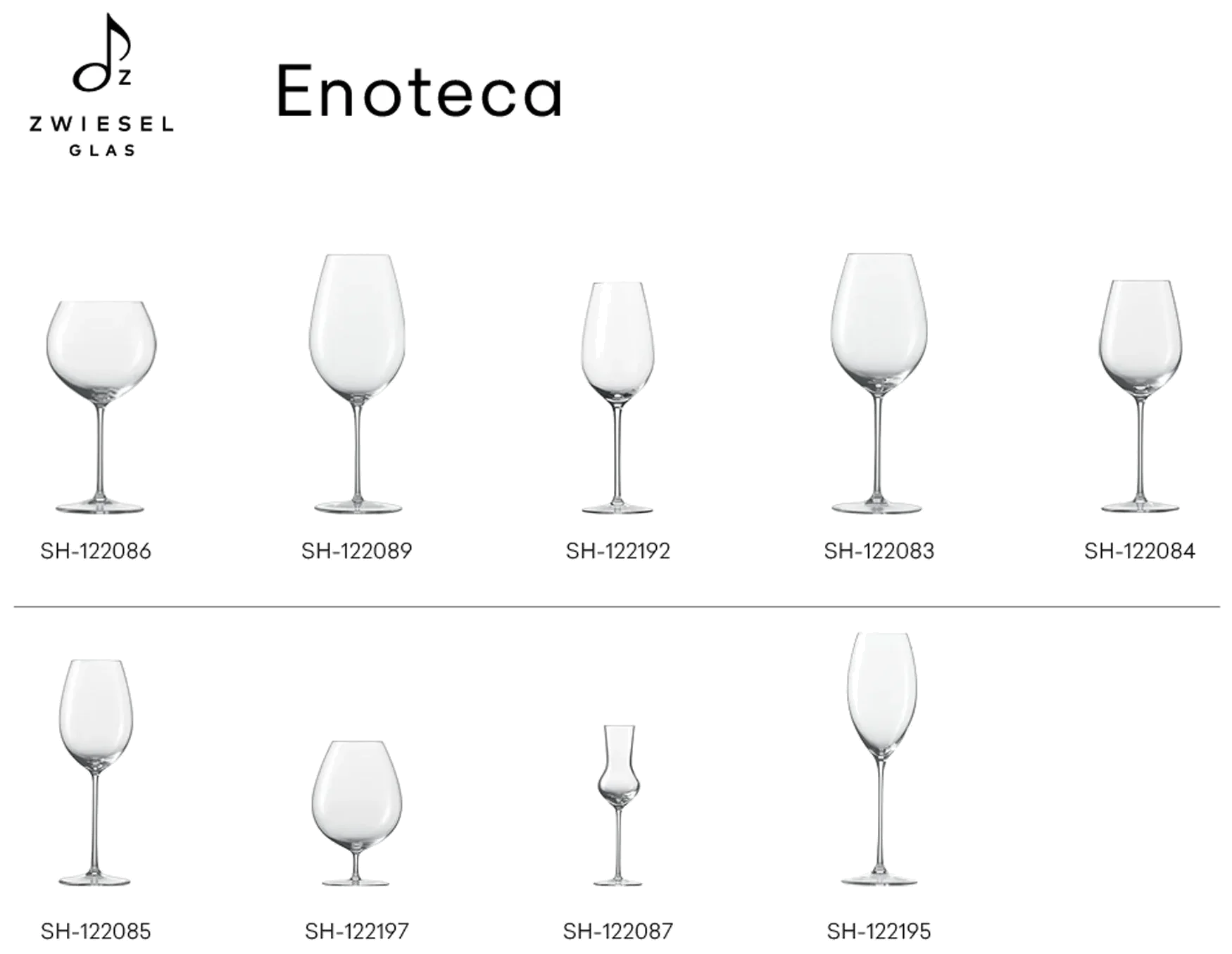 ENOTECA Kieliszek do wina Sauvignon Blanc 364 ml, kpl. 2 szt.  / ZWIESEL HANDMADE