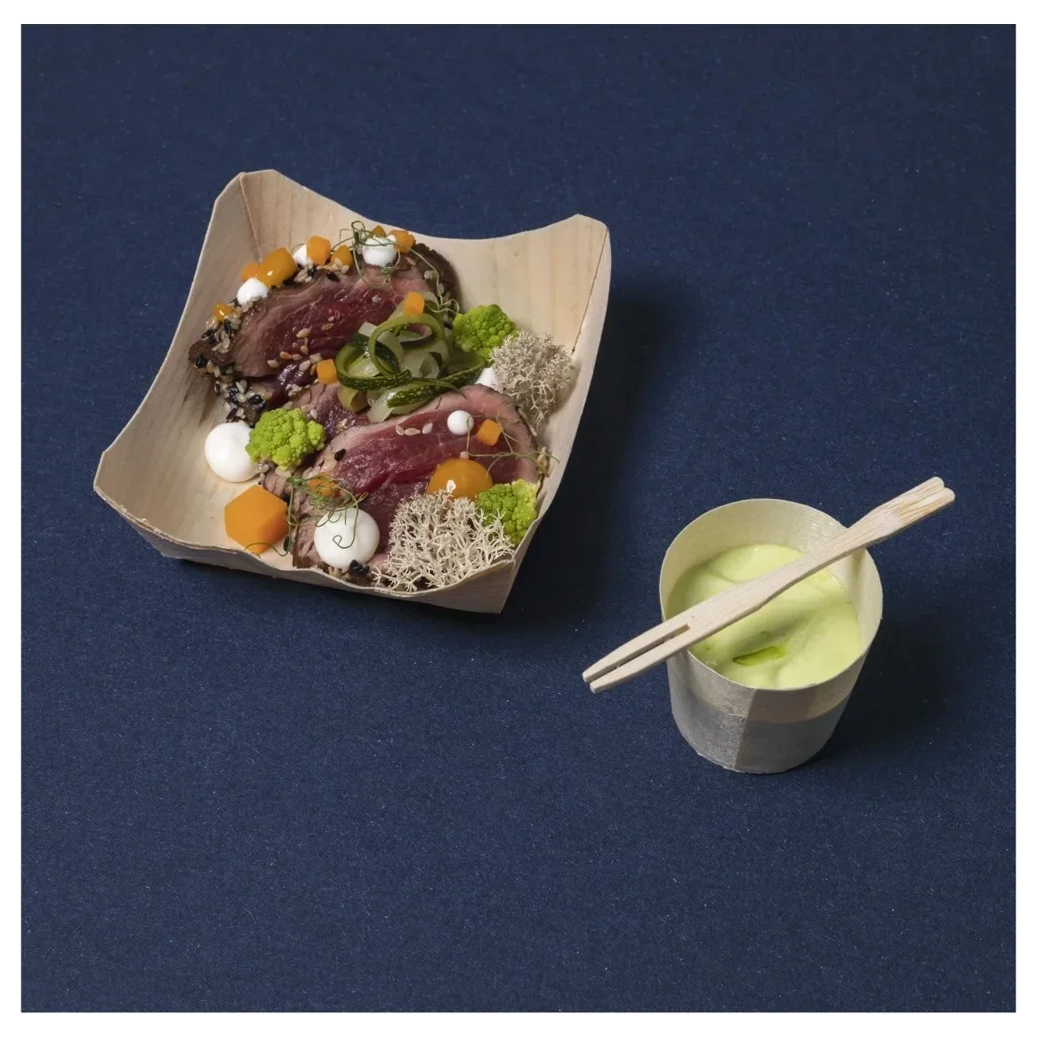 Naczynie Fringerfood 8x8 cm cm op (50 szt) / VERLO