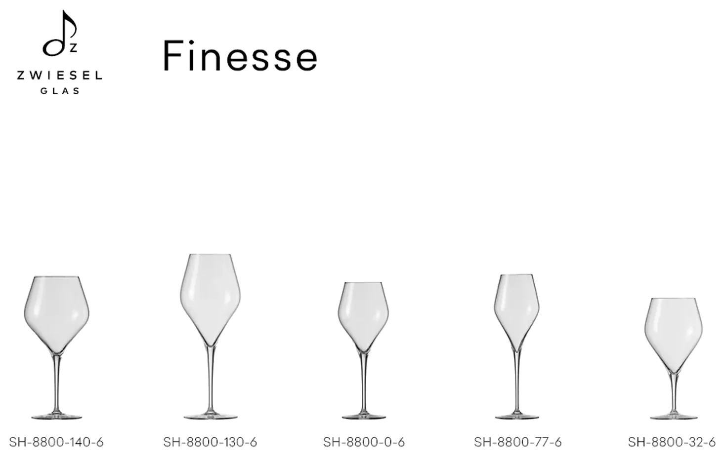FINESSE Kieliszek do szampana 297 ml, kpl. 6 szt. / SCHOTT ZWIESEL