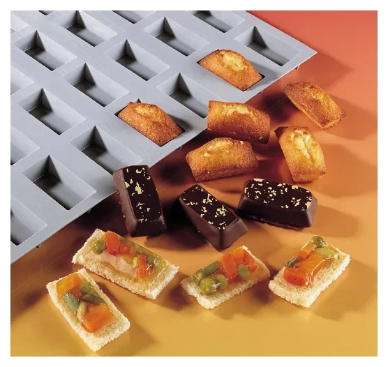 ELASTOMOULE Silikonowa mata do ciastek mini ciast / DE BUYER