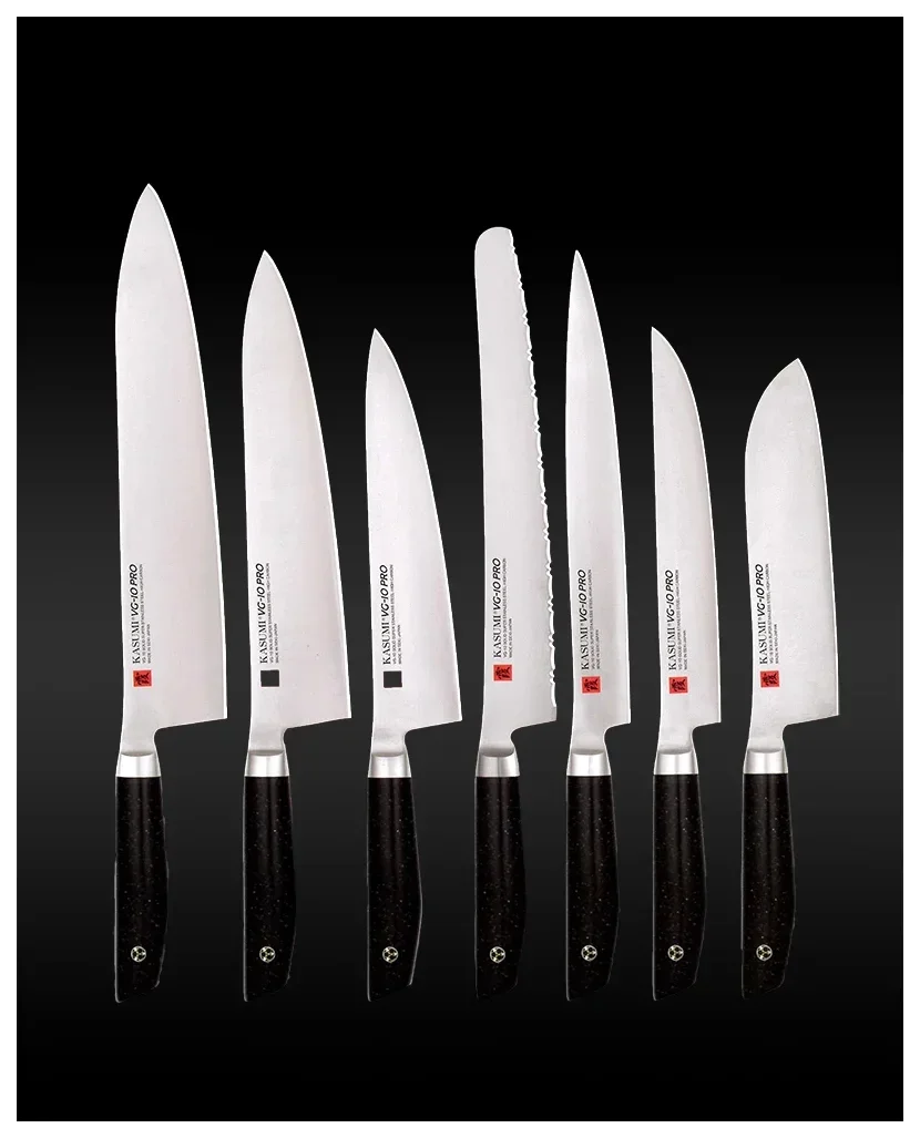 VG-10 PRO Nóż japoński uniwersalny kuty 12 cm / KASUMI