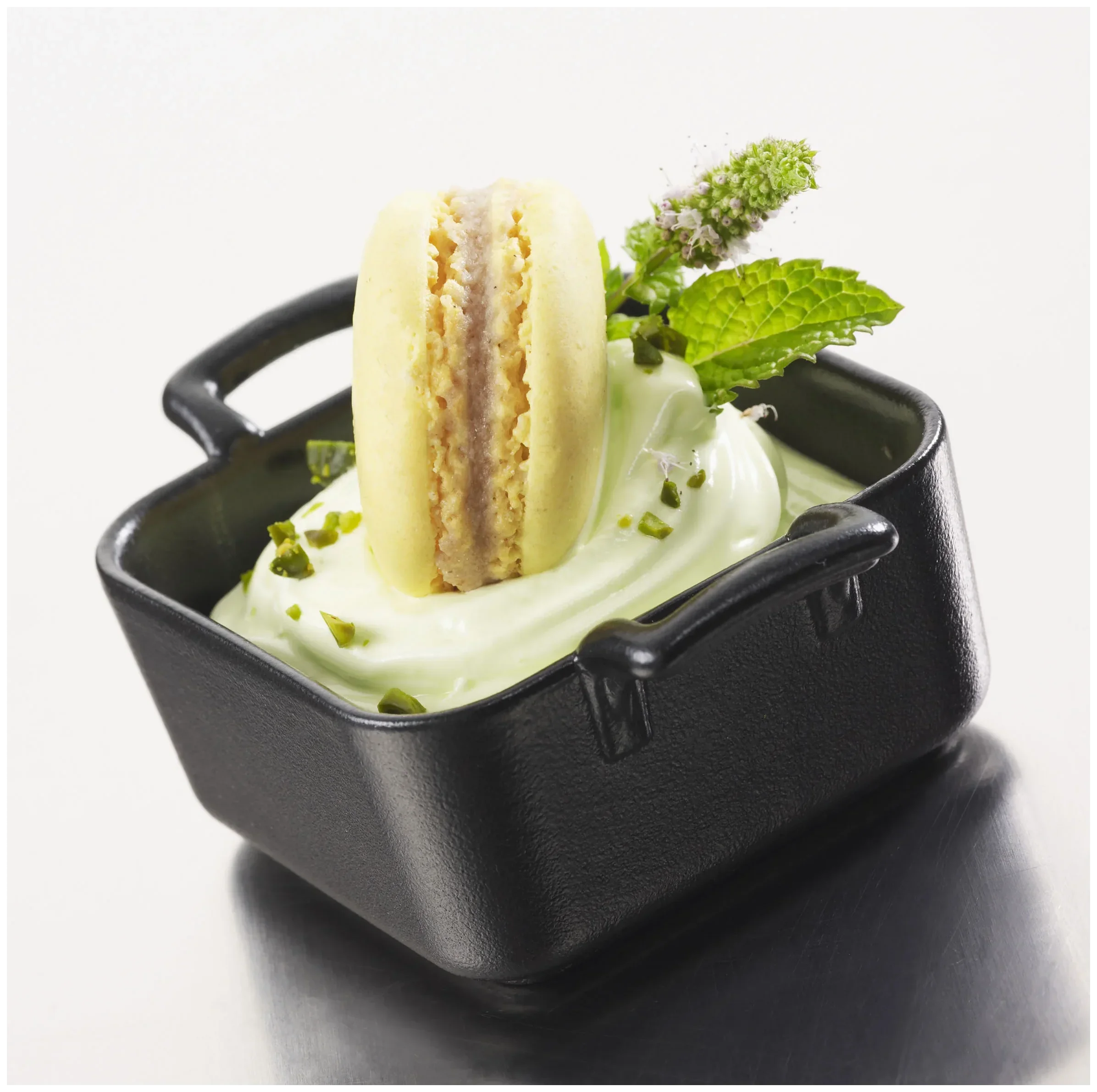 BELLE CUISINE NOIR Mini brytfanka kwadratowa 7 x 7 x 3,5 cm / REVOL