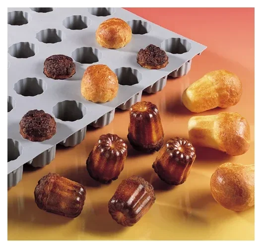 ELASTOMOULE Silikonowa mata do ciastek bordelais / DE BUYER