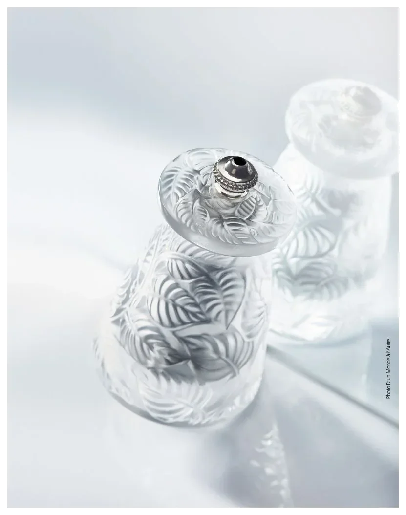 LALIQUE Zestaw młynków z kryształu Lalique 9 cm / PEUGEOT