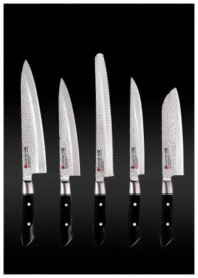 VG-10 HM Nóż japoński Santoku mały kuty 13 cm młotkowany / KASUMI
