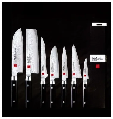 DAMASCUS Nóż japoński Slicer 24 cm ze stali damasceńskiej / KASUMI
