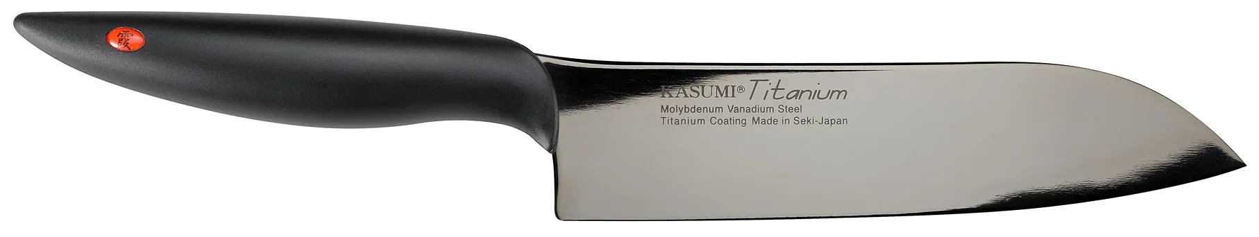 TITANIUM Nóż japoński Santoku 18 cm / KASUMI